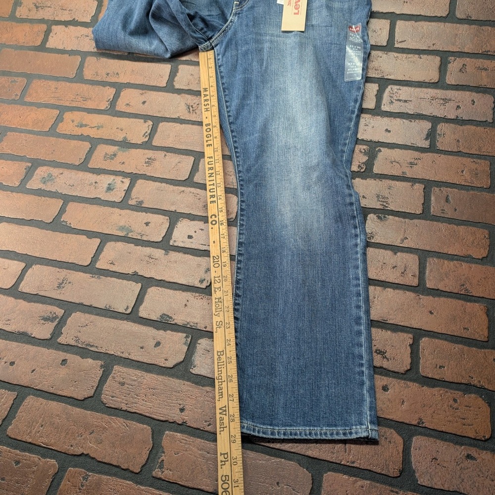 NWT Levi's 414 Relaxed Fit Straight Leg Mid Rise Jeans Women's Size 33x30 - Picture 8 of 16